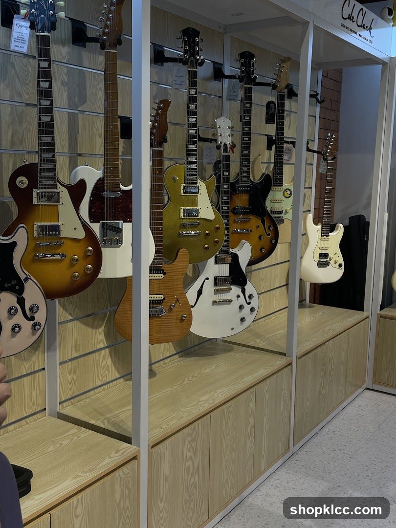 Guitars on Display