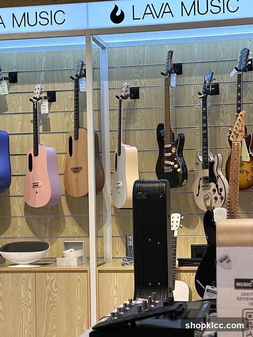 Guitars on Display