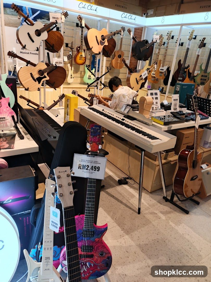 Music Store Display