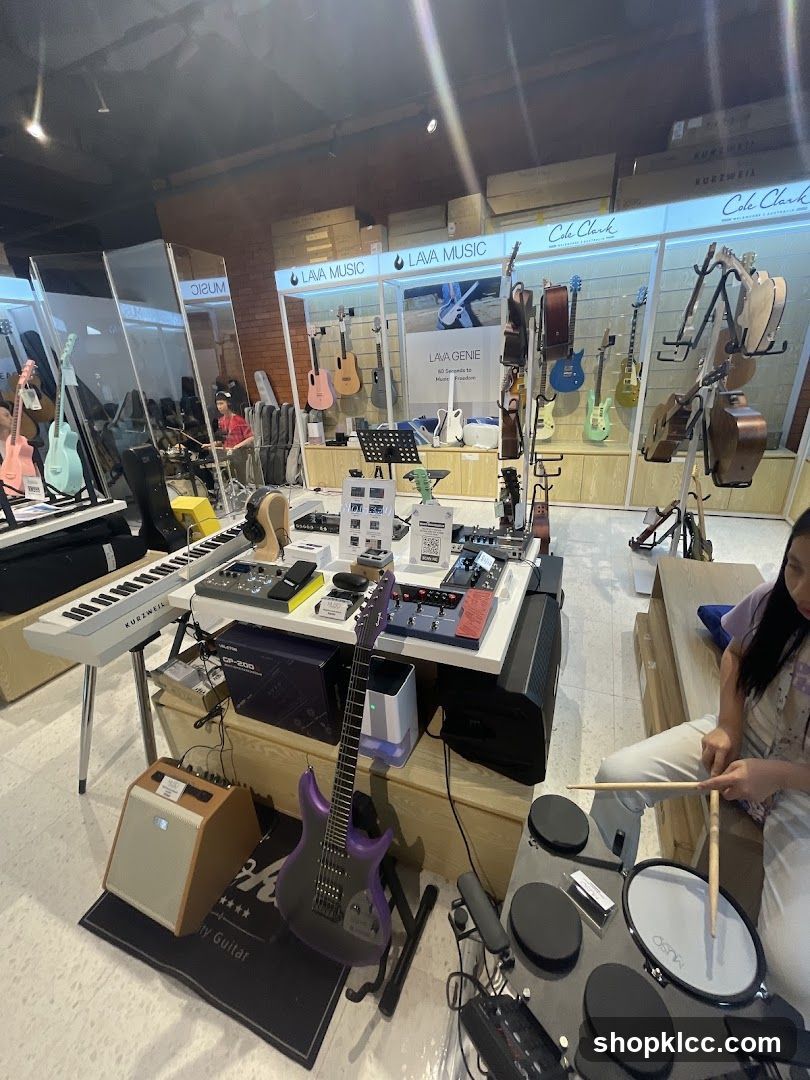 Music Store Display