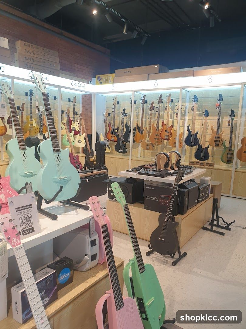 Guitar Store Display