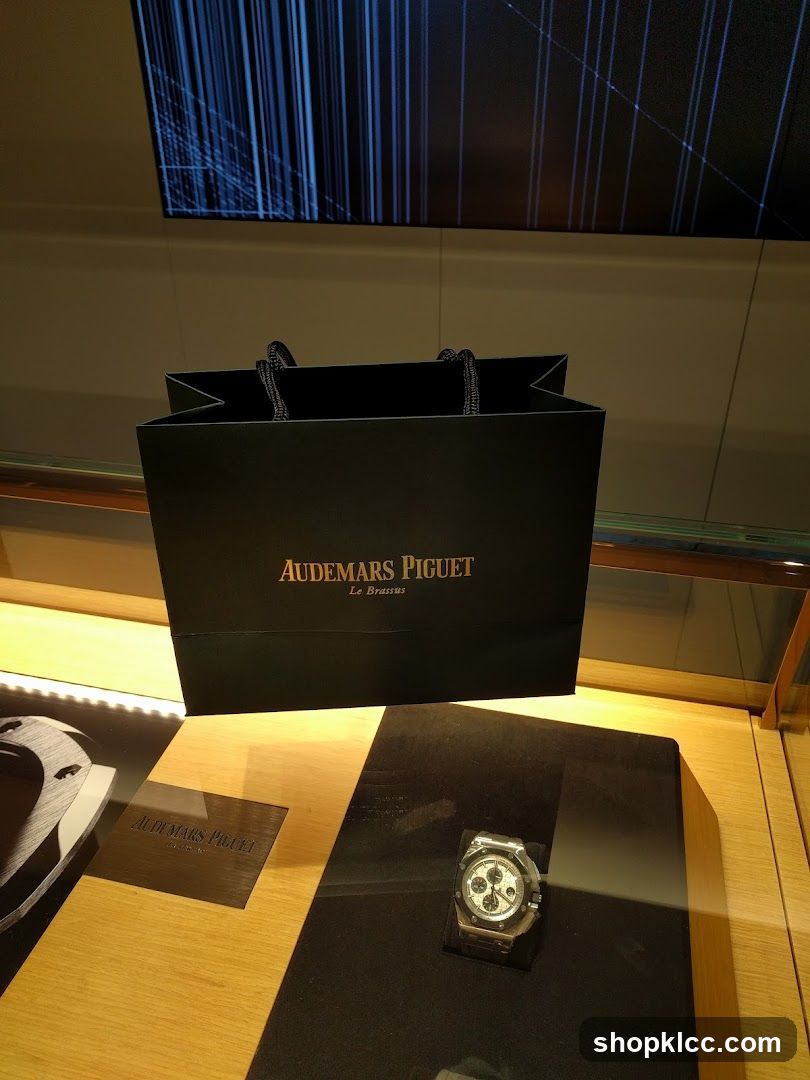 Audemars Piguet Shopping Bag and Watch