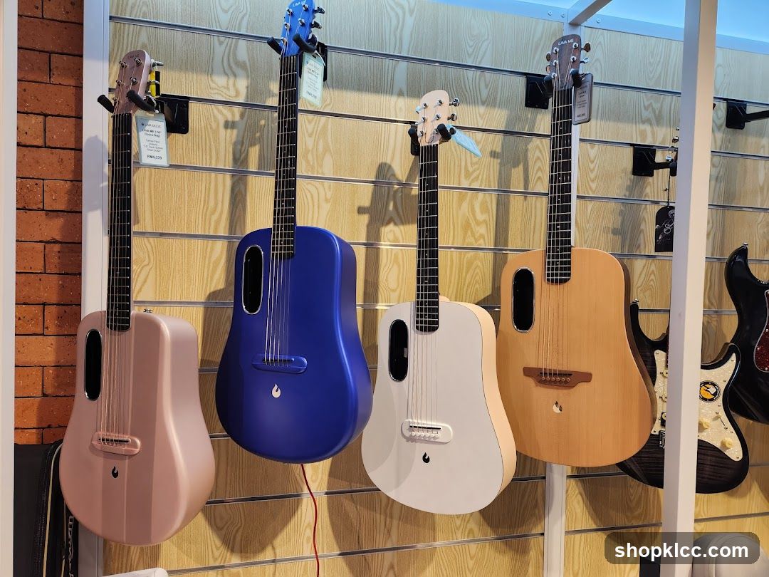 Guitars on Display