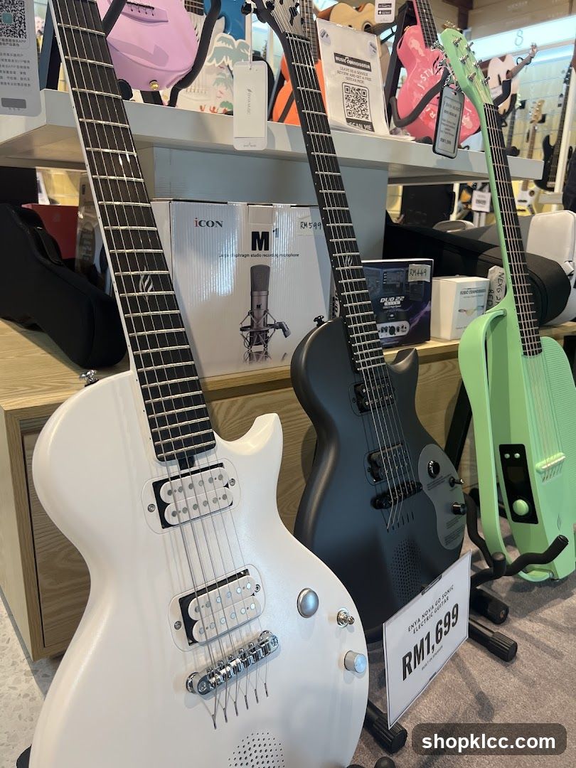 Guitars on Display
