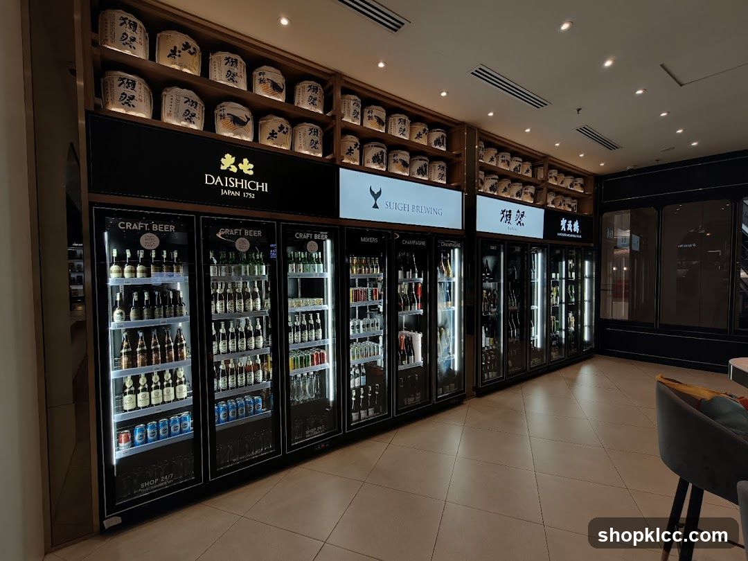 Beverage Store Display