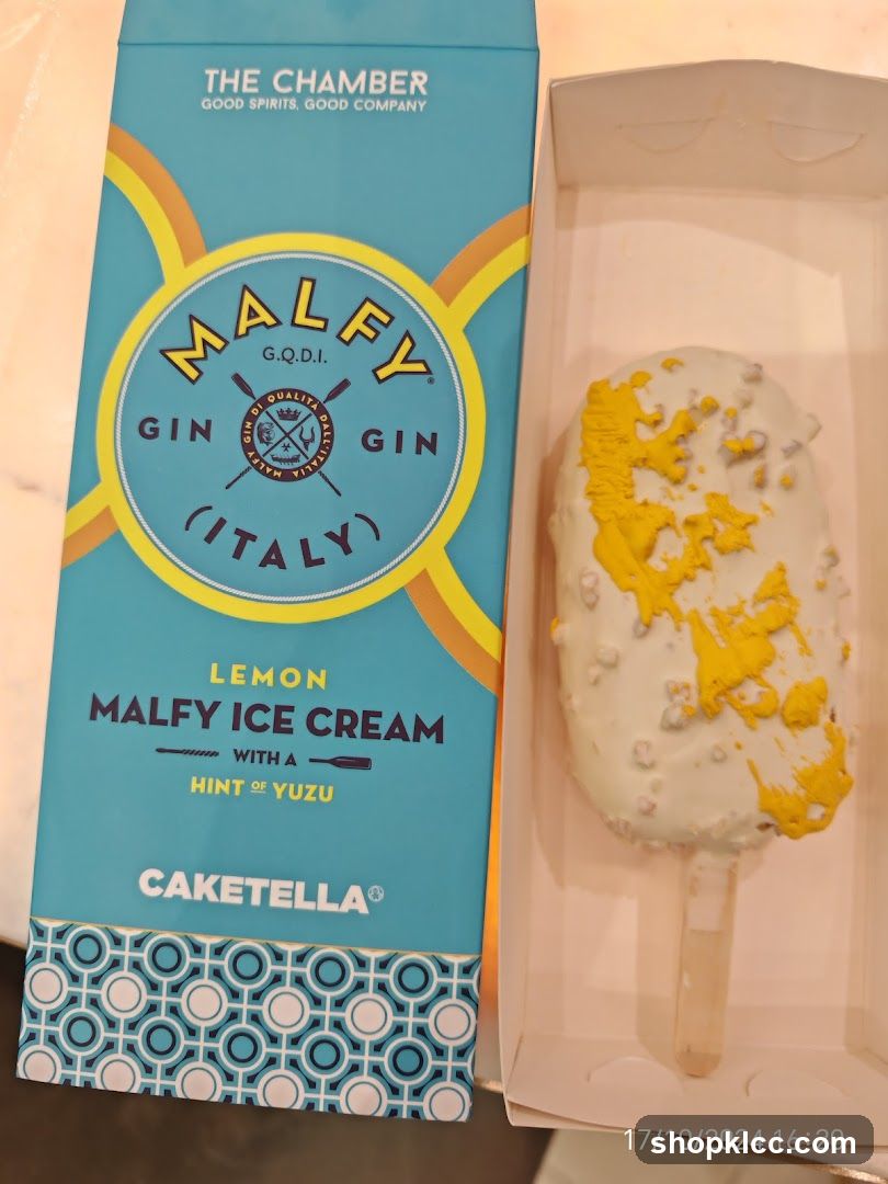 Malfy Gin Ice Cream