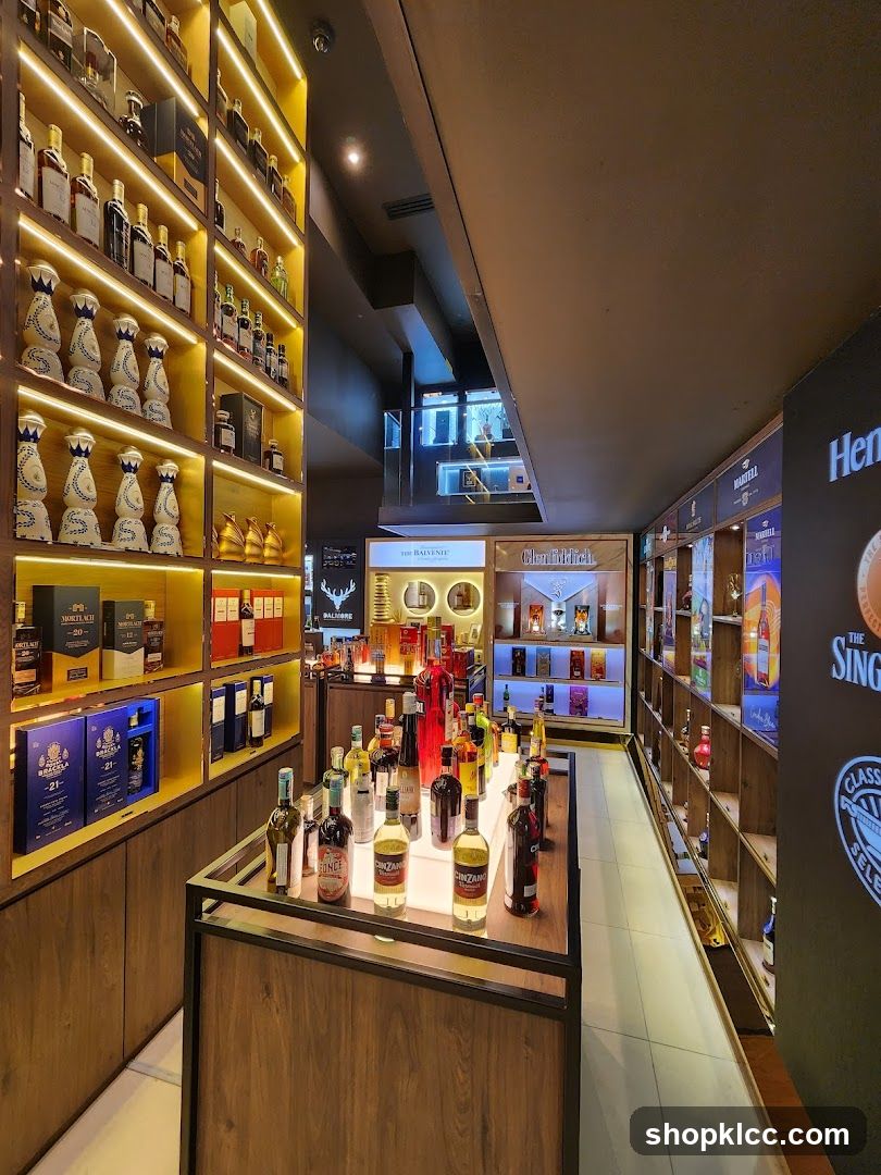 Liquor Store Display