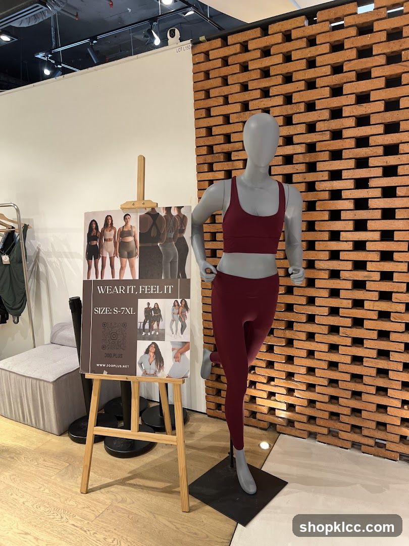 Athletic Wear Display