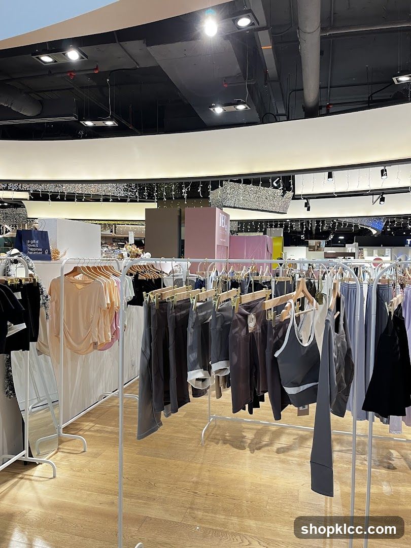Athletic Apparel Display