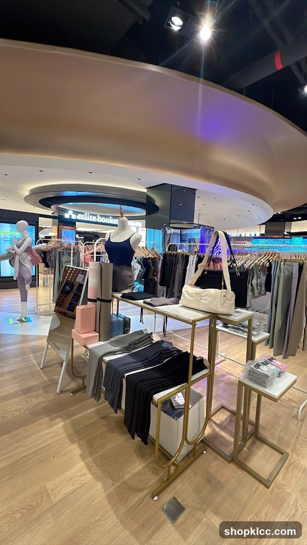 Athletic Apparel Store Display