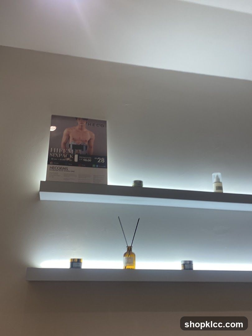 Promotional Poster and Shelving Display