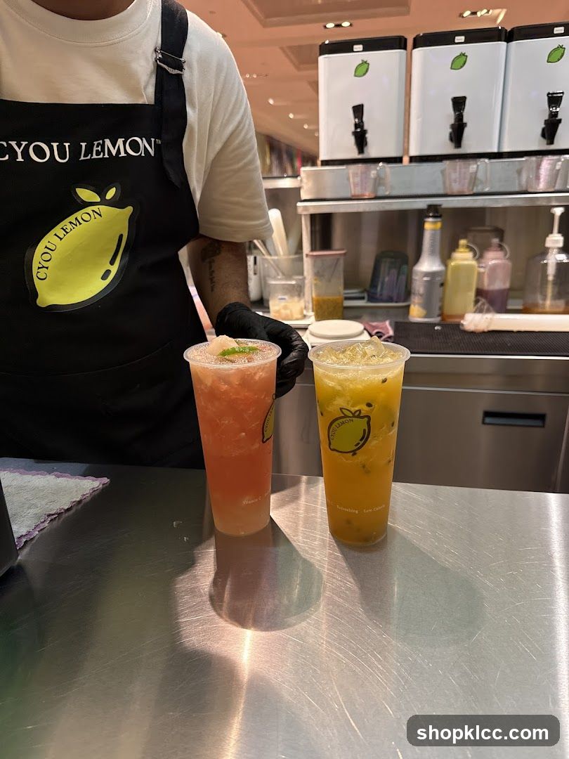Two Fruit Drinks