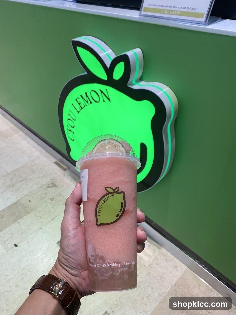 Drink with Brand Logo