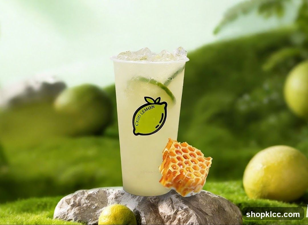 Lemonade with Honeycomb