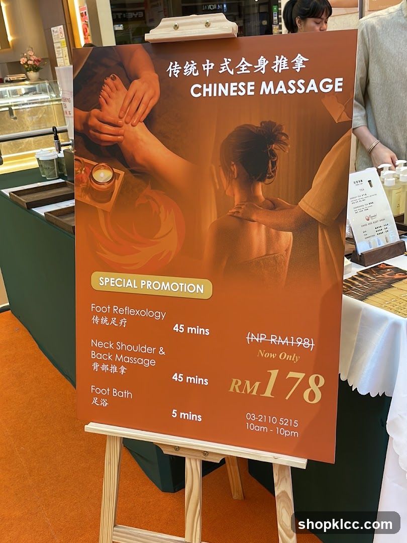 Chinese Massage Promotion