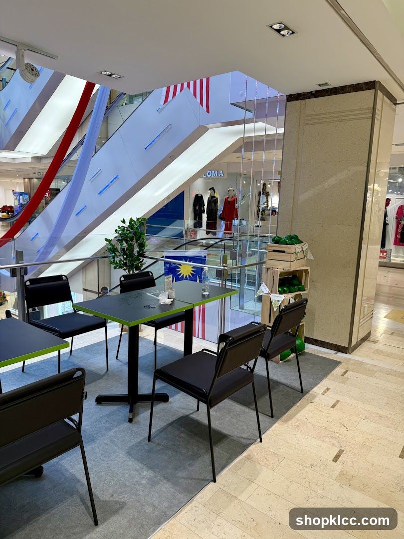 Mall Seating Area
