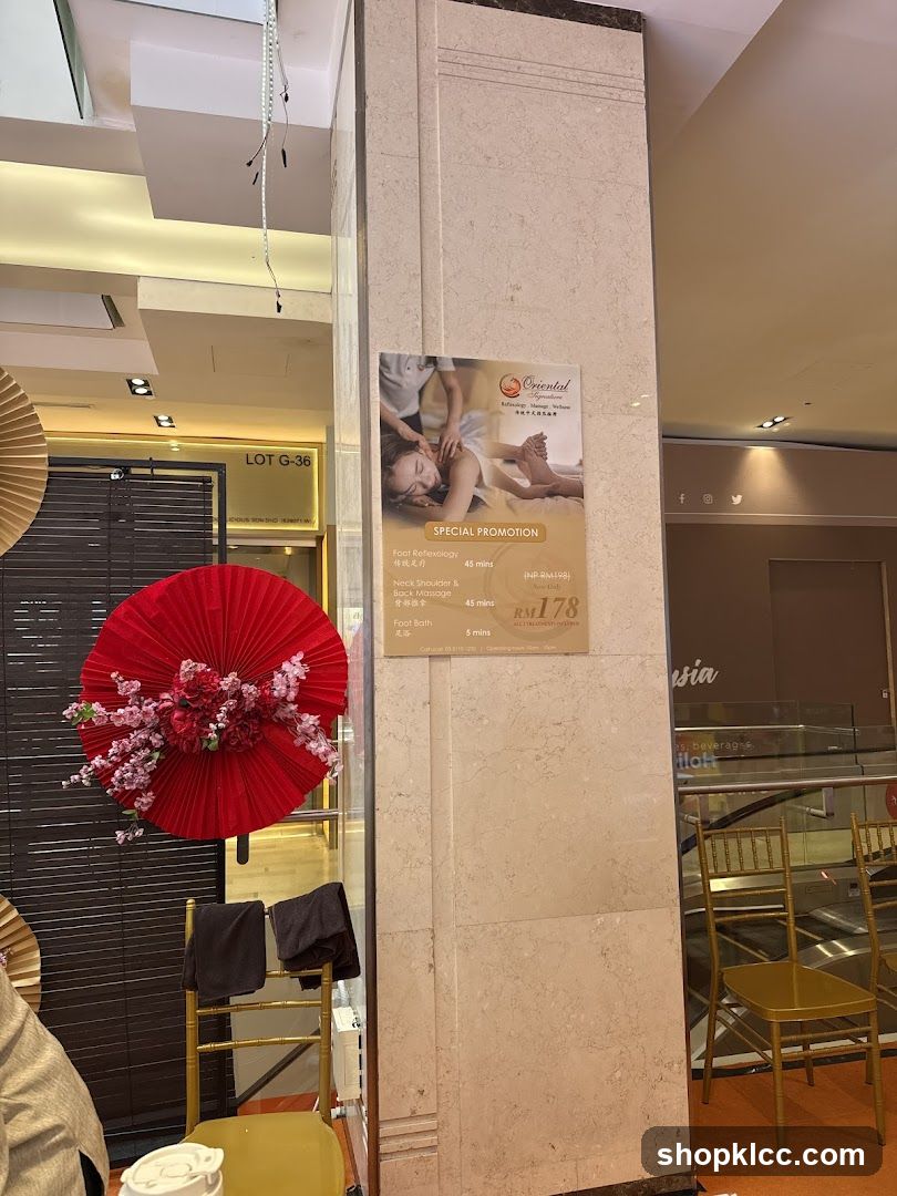 Oriental Spa Promotion
