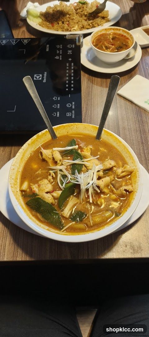 Tom Yum Soup and Fried Rice