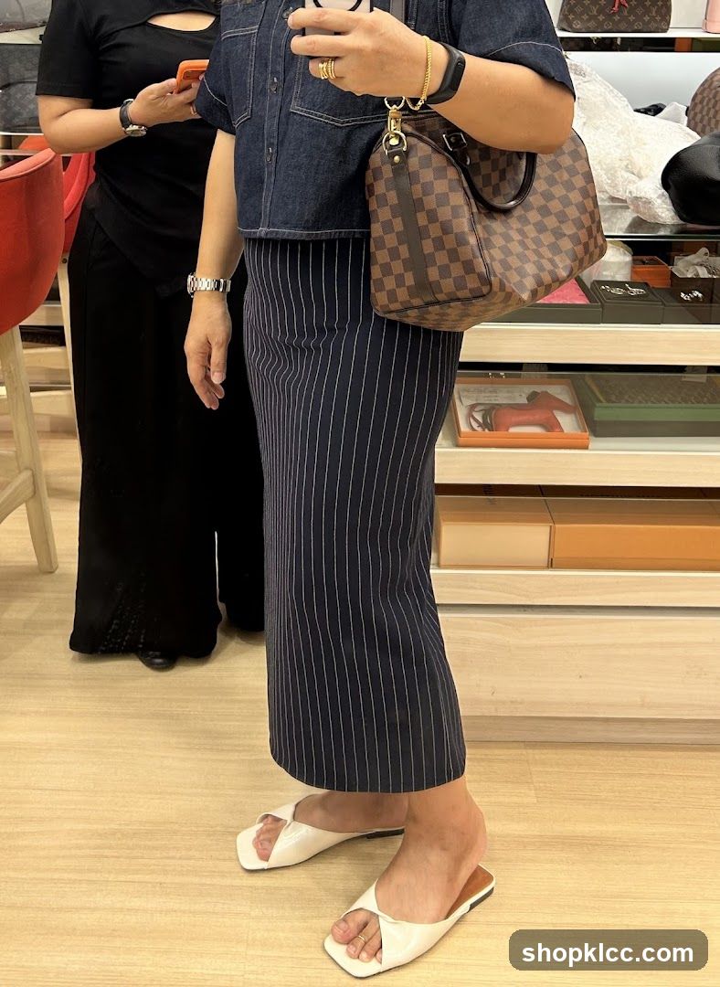 Two women in a store