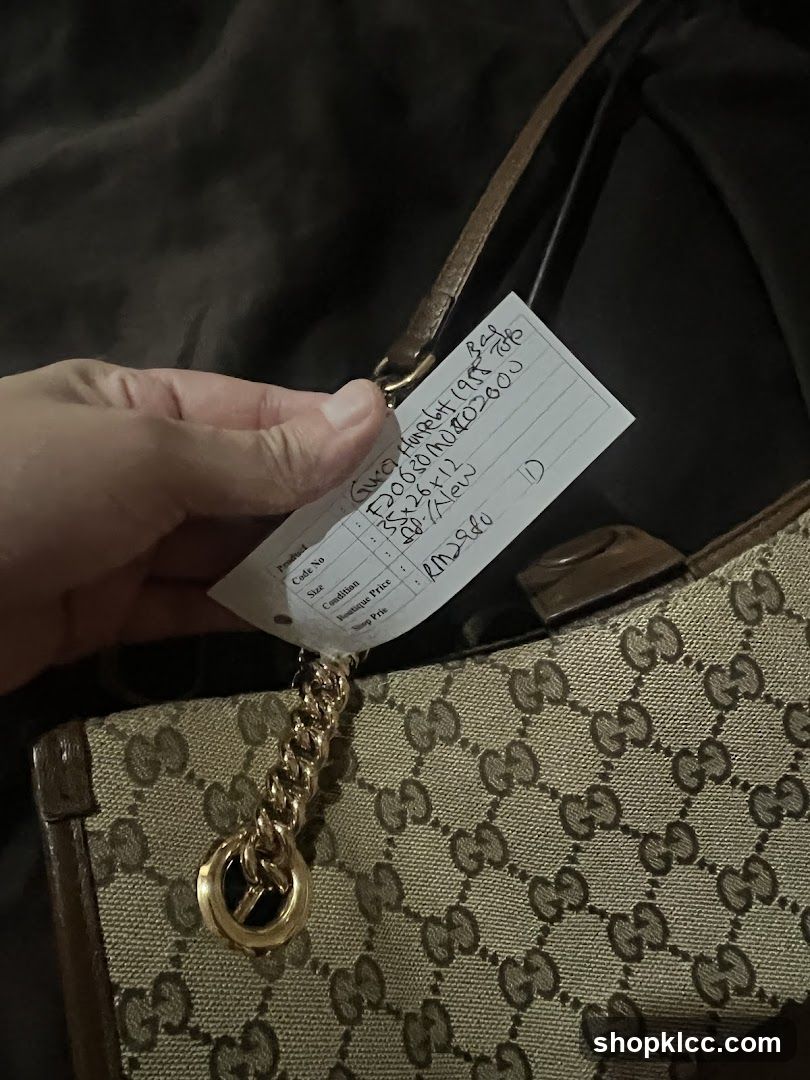 Gucci Handbag Tag
