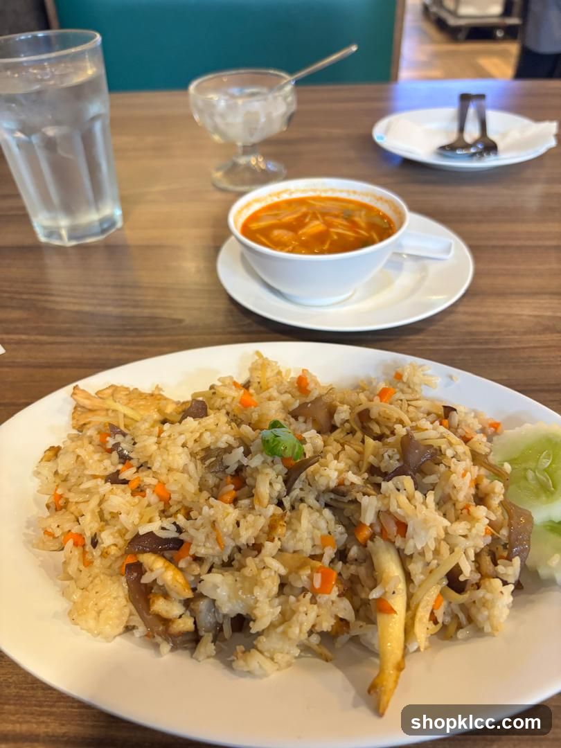 Fried Rice and Soup