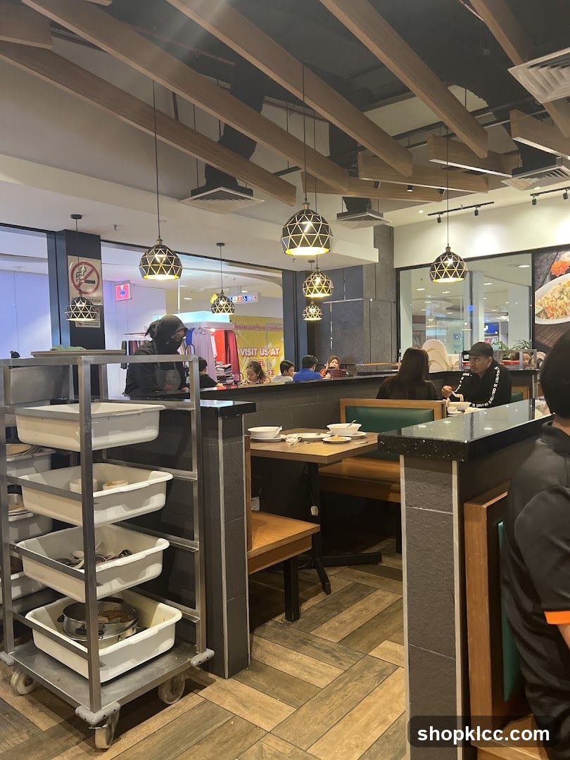 Restaurant Interior with Dining Tables