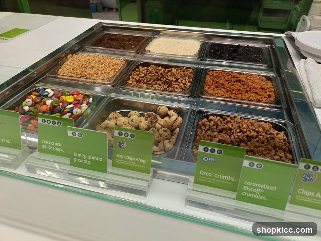 Toppings Bar