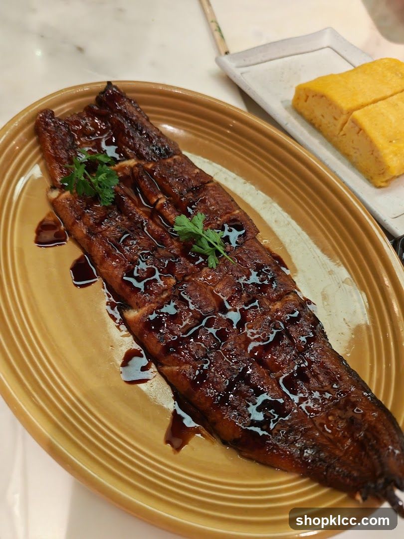 Grilled Eel Dish