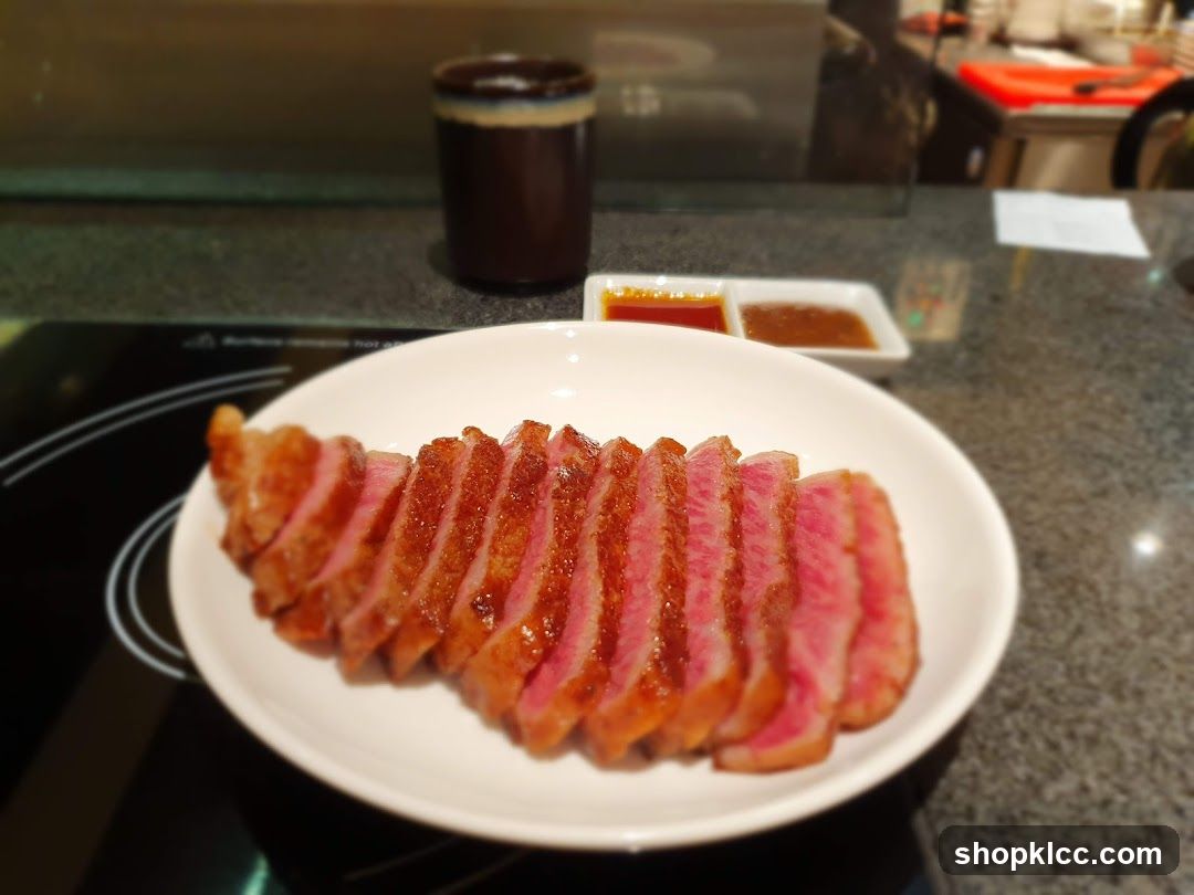 Sliced Beef Dish