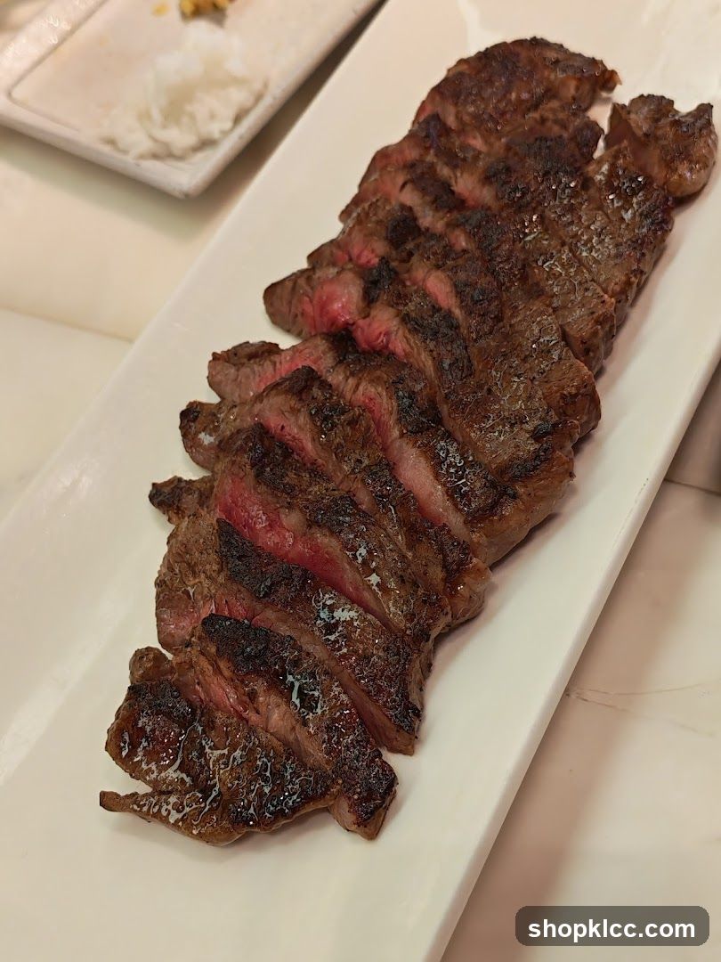 Sliced Steak