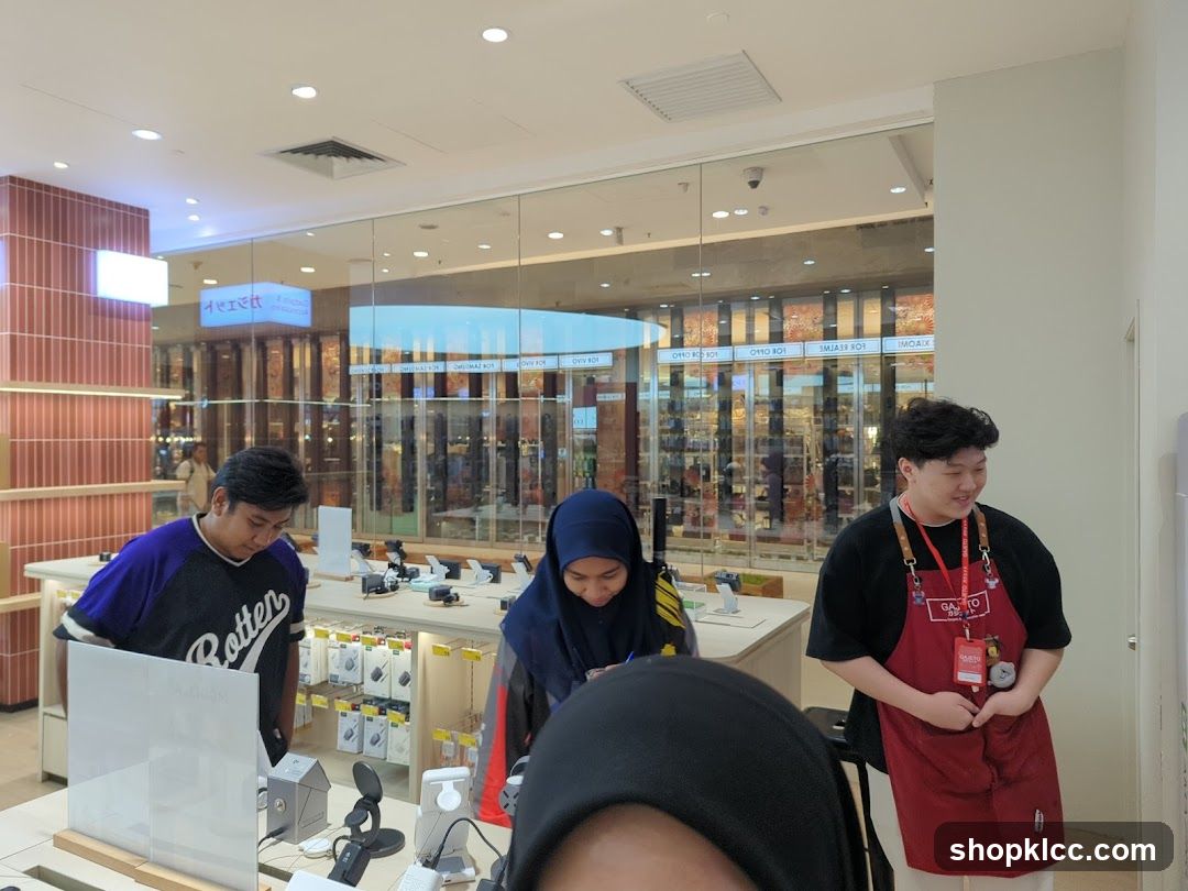 Electronics Store Display