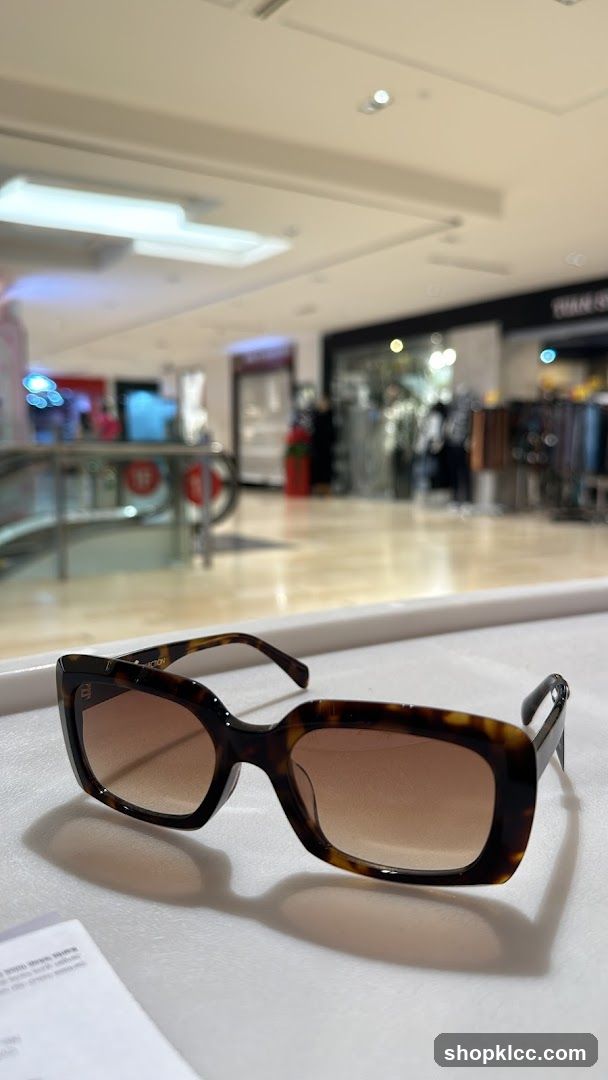 Tortoiseshell Sunglasses on Display