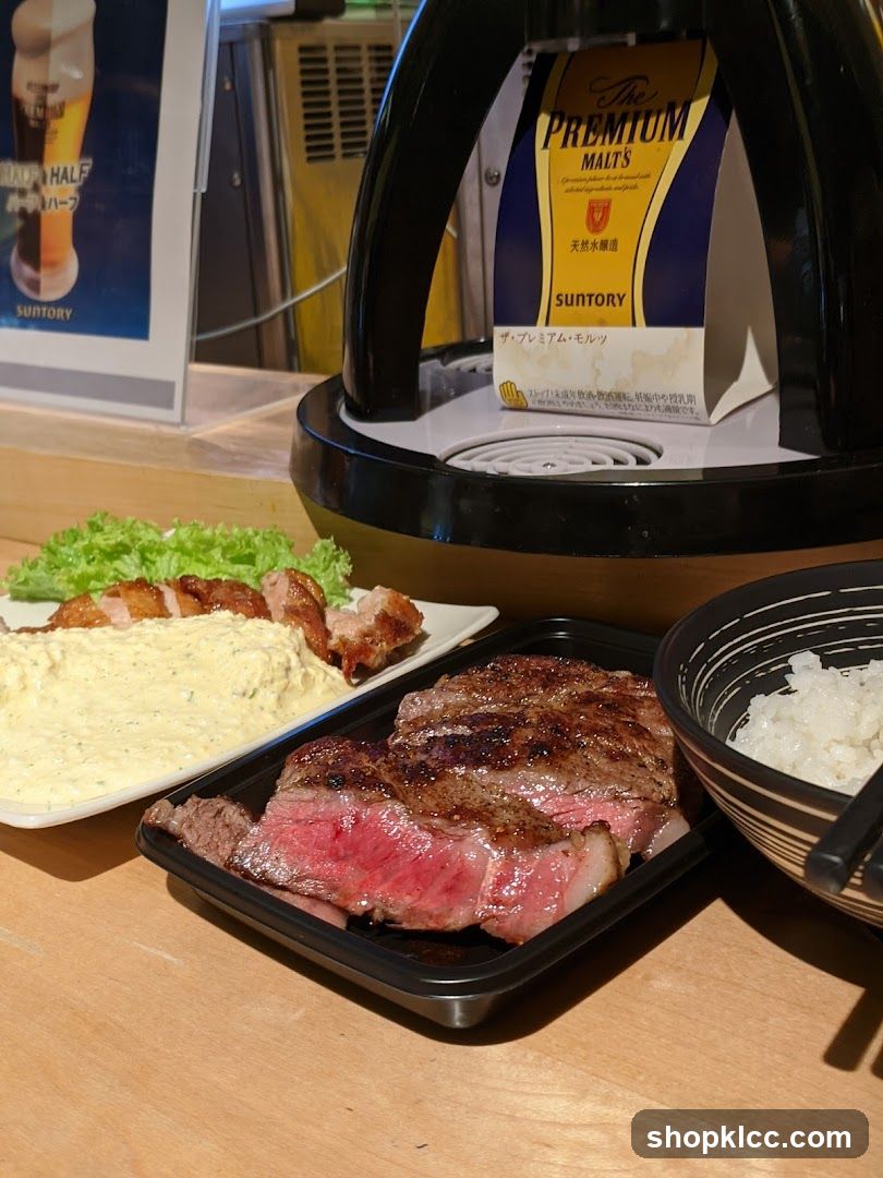 Steak and Rice Meal