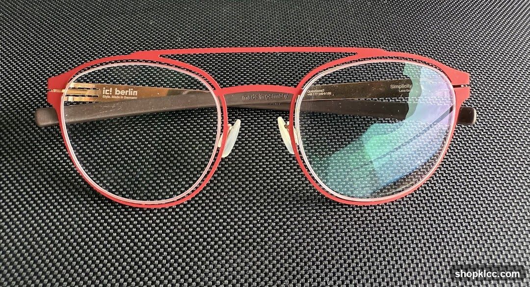Red Eyeglasses