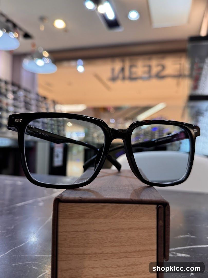 Eyeglasses on Display
