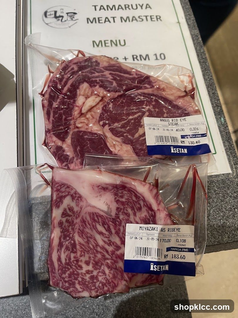 Packaged Beef Steaks