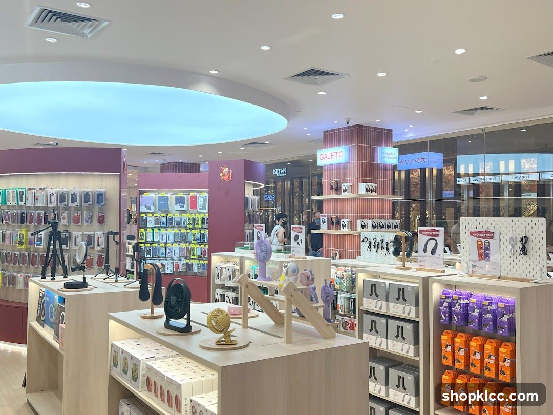 Gadget Store Interior