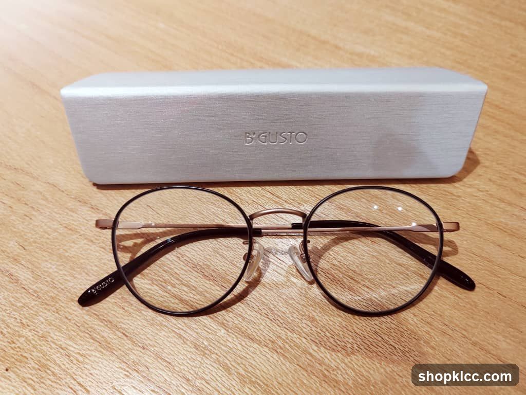Eyeglasses and Case