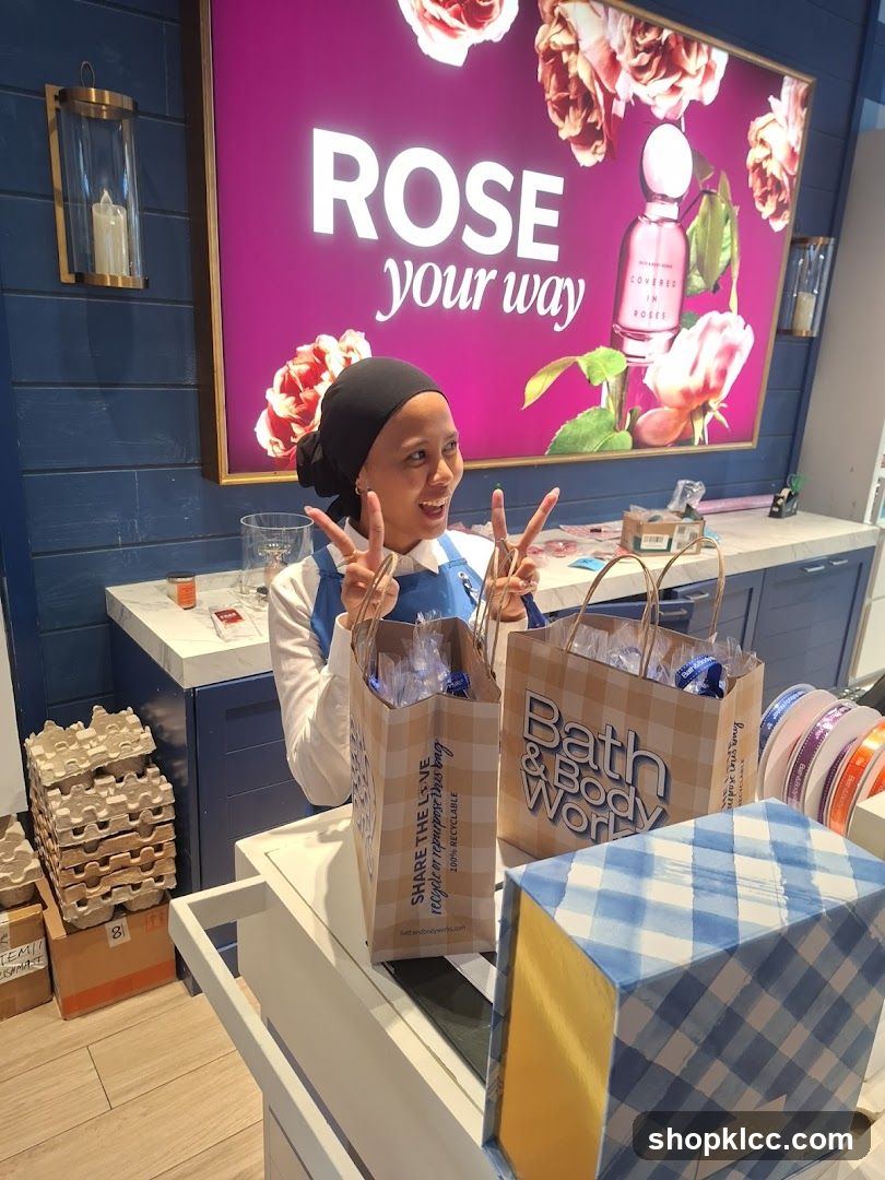 Bath & Body Works Display