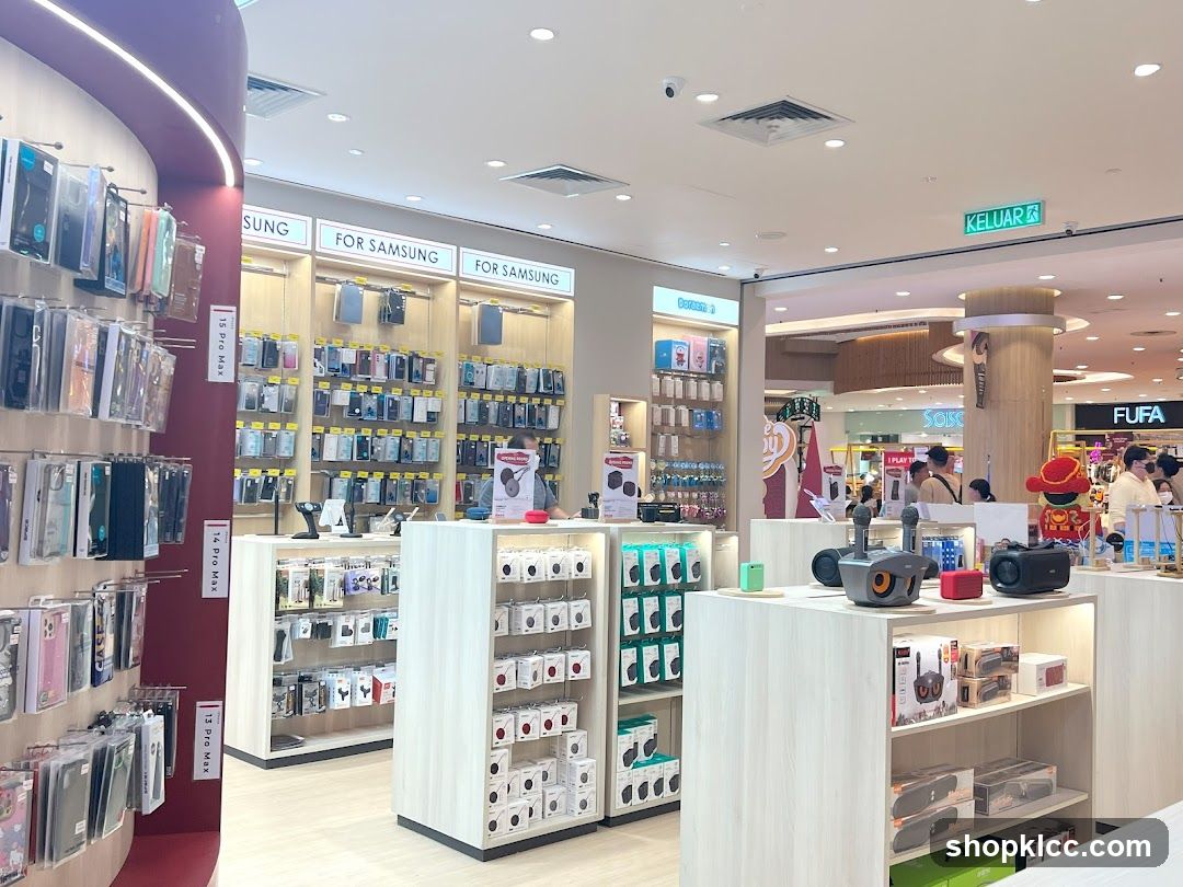 Electronics Store Interior