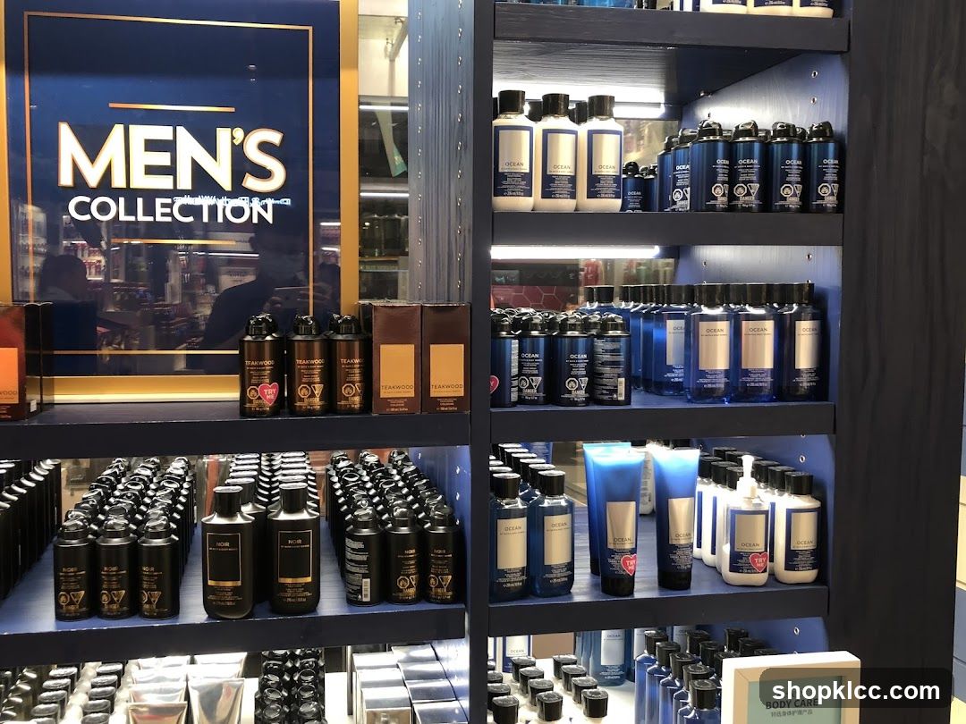 Men's Collection Display