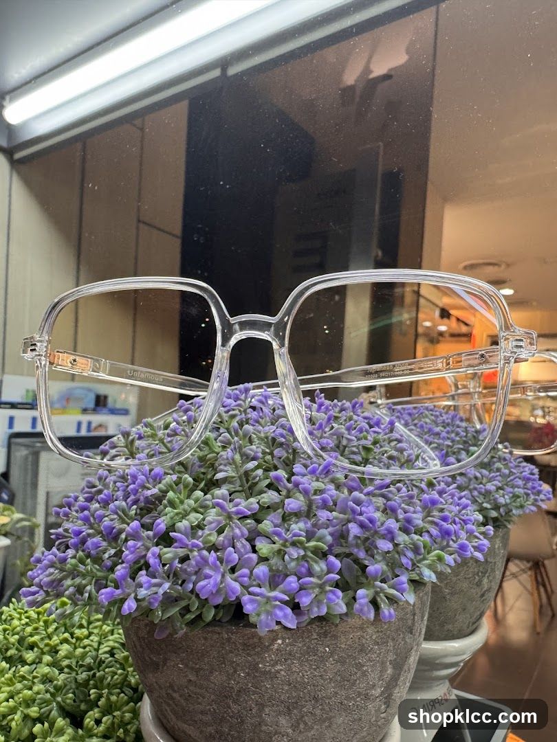 Eyeglasses on Plants