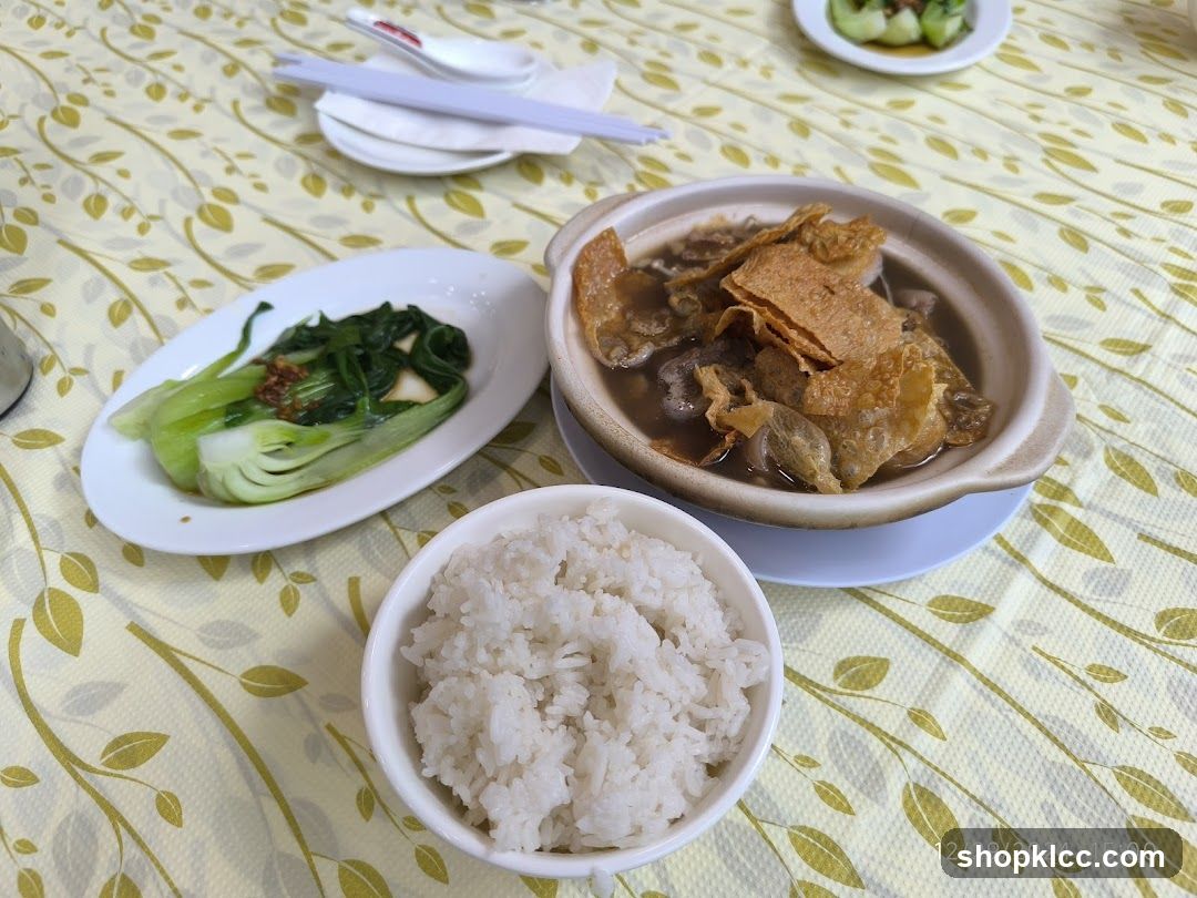 Bak Kut Teh Meal
