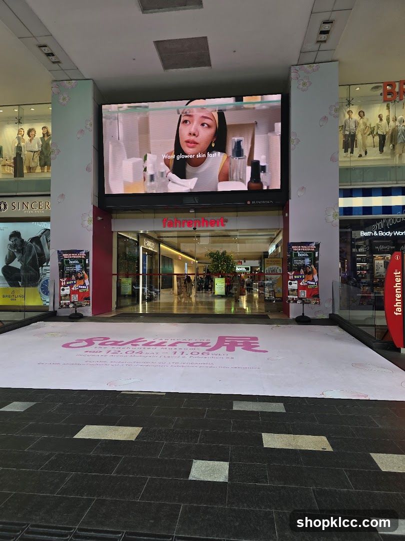 Sakura Exhibition Advertisement