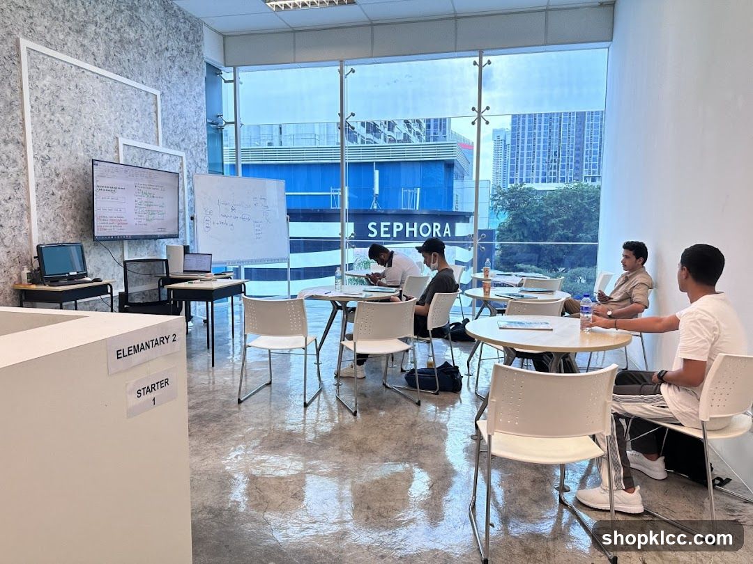 Classroom with students