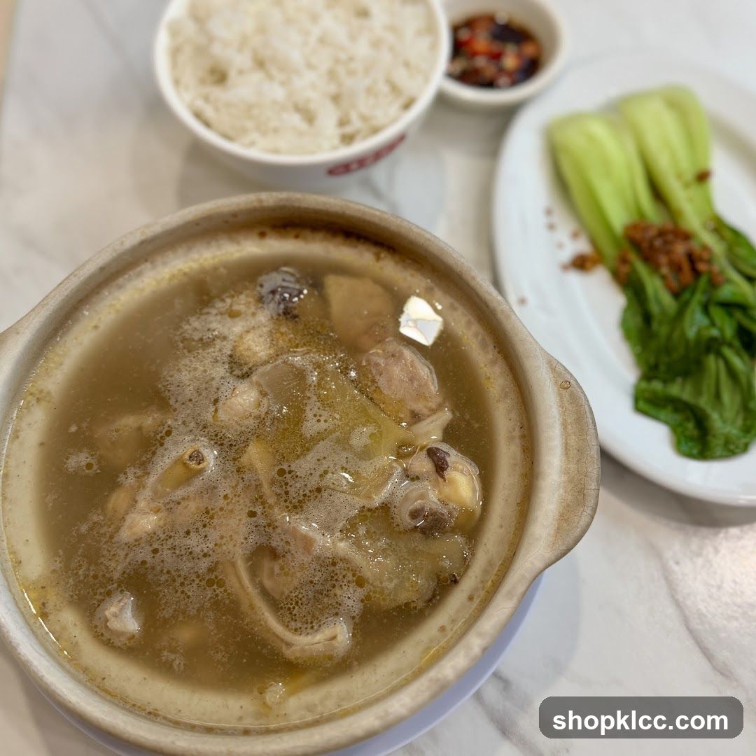 Chicken Soup with Rice and Vegetables