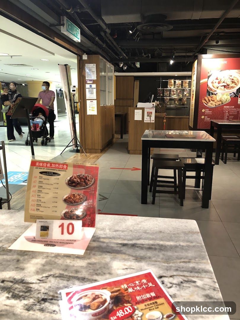 Restaurant Table with Menu