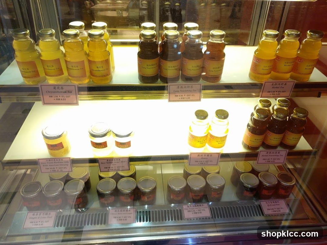 Bottled Teas and Jellies