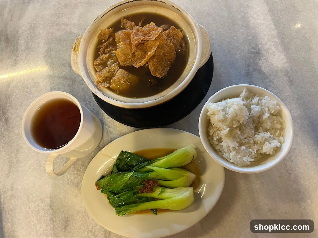 Bak Kut Teh Meal