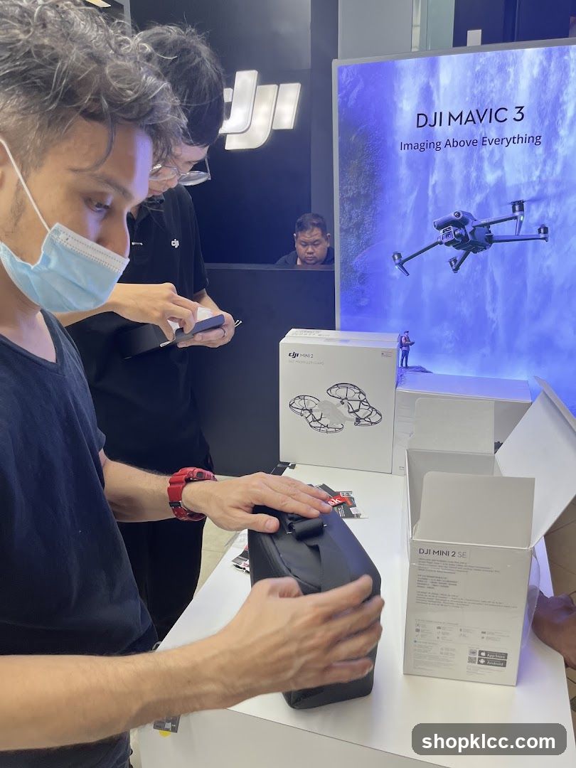 DJI Mavic 3 Display